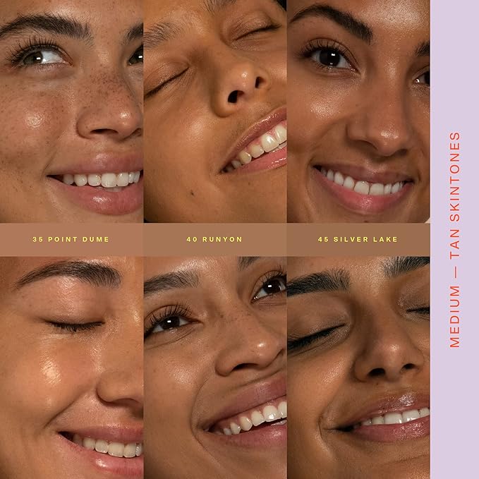 Tower 28 Beauty SunnyDays SPF 30 Tinted Mineral Sunscreen - For Sensitive Skin - 2-in-1 Facial Broad Spectrum UVA/UVB Protection + Foundation – Shade 40 RUNYON, 1 Fl Oz-BrightBean Baby