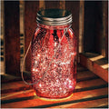Primitives by Kathy 36372 Mercury Glass Lantern, Red, 6.75-Inches Tall