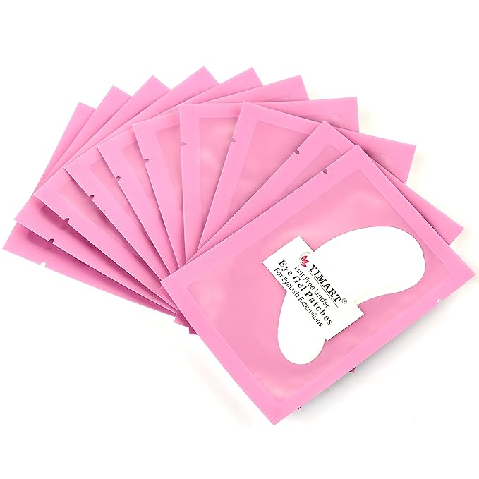 Yimart® Professional Lint Free Under Eye Gel Pad Patches Eyelash Extensions 100 Pairs-BrightBean Baby