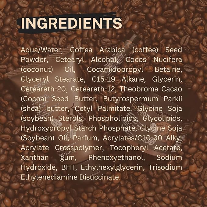 Cocoon Dak Lak Coffee Scrub Body, Exfoliating Body Scrub Organic with Coconut & Shea Butter, Dead Skin Remover for Body, Moisturizing Body for Sensitive Skin, Fragrance Free | Gift for Coffee Lovers-BrightBean Baby