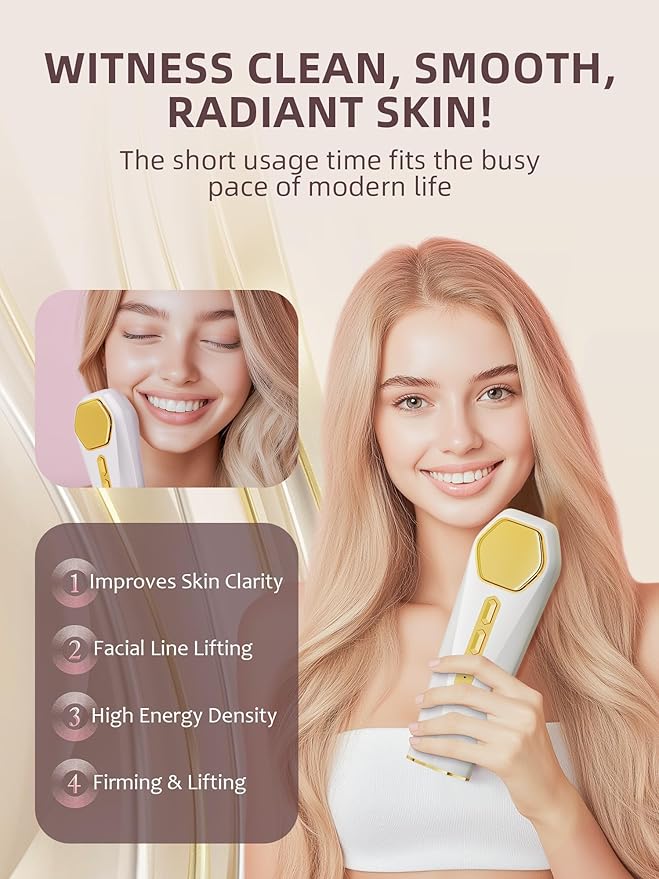 Facial Massager Tool, Beauty Device for Face and Full Body, Portable Face Lift Device for Skin Care, Against Dullness, Neck Massager for Women-BrightBean Baby