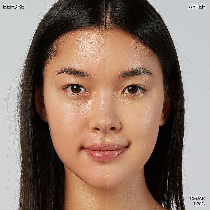 Ogee Sculpted Complexion Foundation Stick (Cedar 1.20C - Fair, Pink-Beige Undertones) Full Coverage Foundation Makeup - Instantly Balance & Even Complexion - 70% Organic Ingredients-BrightBean Baby