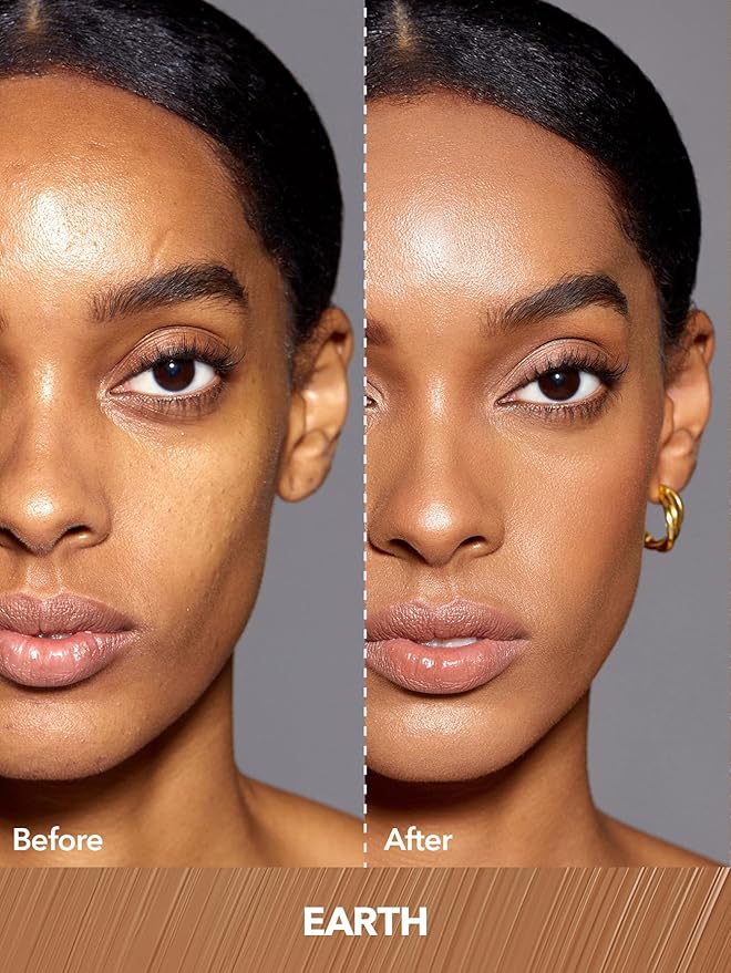 SHEGLAM 12HR Full Coverage Concealer Matte Finish Concealer Stick for Under Eye and Dark Circles - Earth-BrightBean Baby
