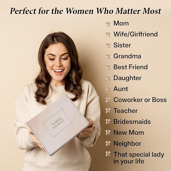 10-Piece Spa Gift Box for Women | Self-Care Set with Eye Mask, Loofa,Bath Bombs,Face Masks,Bubble Bath, Lotion, Body Wash & Bath Salt | Gift for Mom, Grandma, Wife, Bridesmaid or Loved Ones-BrightBean Baby