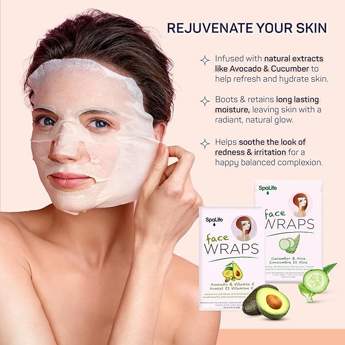 SpaLife Pink 10 Piece Spa Gift Set - Korean Skin Care Set with Travel Size Face, Hand, Foot & Nail Products - Skincare Bundle for Women-BrightBean Baby