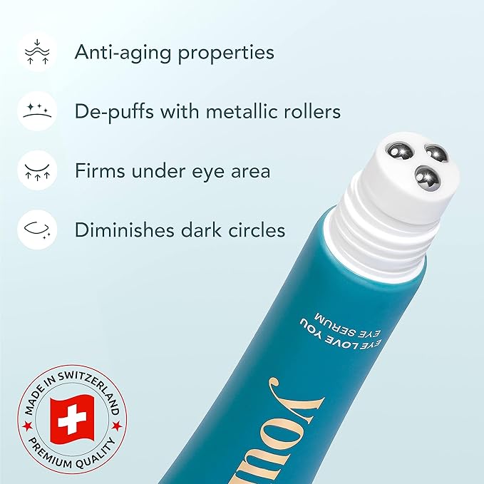 YOURS Eye Serum with Caffeine & Antioxidants | Hydrates and Brightens Under Eye Area | Restores Skin Firmness and Reduces Appearance of Fine Lines-BrightBean Baby