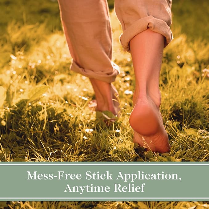 Victoria's Lavender Heel Balm Stick – Ultra-Rich Foot Therapy Balm for Dry, Cracked Feet – Softener for Cracked & Rough Skin – Dry Heels Treatment for Men and Women – Made in USA - Lavender Mint 2.5oz-BrightBean Baby