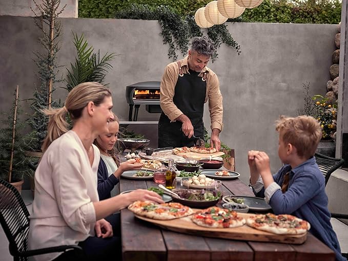 Witt Stainless Steel Pizza Cutter Wheel – Professional Pizza Cutter & Pizza Slicer, Sharp One-Cut Blade, Non-Slip Handle, Protective Case, Dishwasher Safe, 12.4 Inch