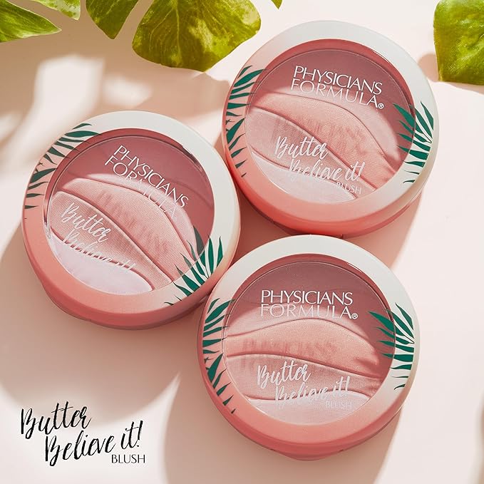 Physicians Formula Butter Believe It Blush Makeup Powder, Pink Sands | Murumuru Butter | For Sensitive Skin | Dermatologist Tested, Clinicially Tested-BrightBean Baby