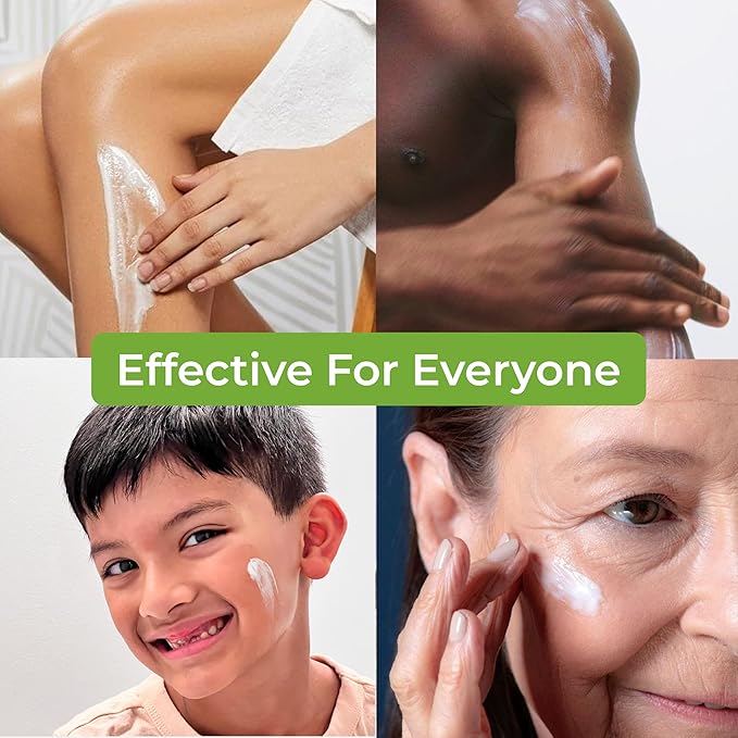 RaGaNaturals Natural Unscented Body Lotion for Dry, Sensitive Skin with Shea Butter, Avocado Oil & Vitamin E - Moisturizing, Fragrance Free Hand Lotion With Organic Essence -For Women, Men, Kids-16 Oz-BrightBean Baby