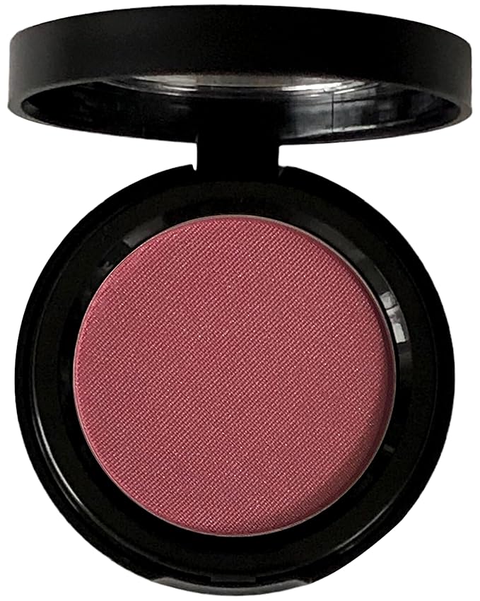PRIMROSE POWDER BLUSH, Pressed Blush Face Makeup, Buildable Formula, Smooth Finish, Paraben Free, Made in the USA 0.11 oz. (Classic Plum)-BrightBean Baby