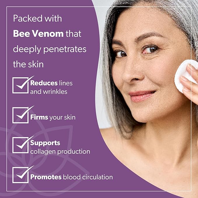 Beverly Hills V-Lift Instant Eye Lift and Eye Tuck Bee Venom Serum for Puffy Eyes, Dark Circles, Wrinkles, and Under Eye Bags Treatment for Women and Men | 30mL (120 Day Supply)-BrightBean Baby