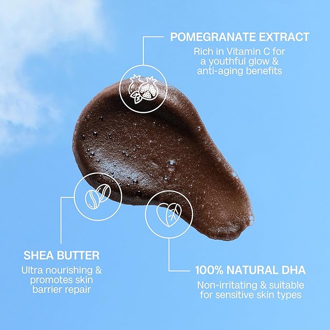 Bali Body Deep Violet Self Tanning Mousse – Self Tanner Mousse Violet-Based Formula for Dark, Fake Tan with Olive Undertones – Hydrating, Sunless Tanner for Sensitive Skin – 200ml / 6.7fl oz-BrightBean Baby