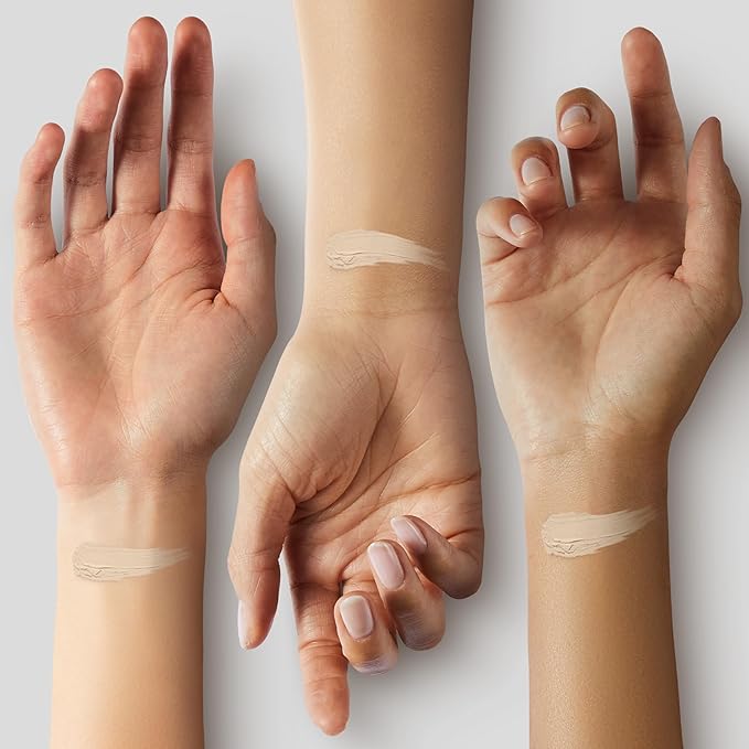 Revolution Beauty, Conceal & Define Foundation, Full Coverage, Long-Lasting Matte Finish, Vegan & Cruelty Free, F1 Fair Skin Tones, 0.8 Fl. Oz.-BrightBean Baby