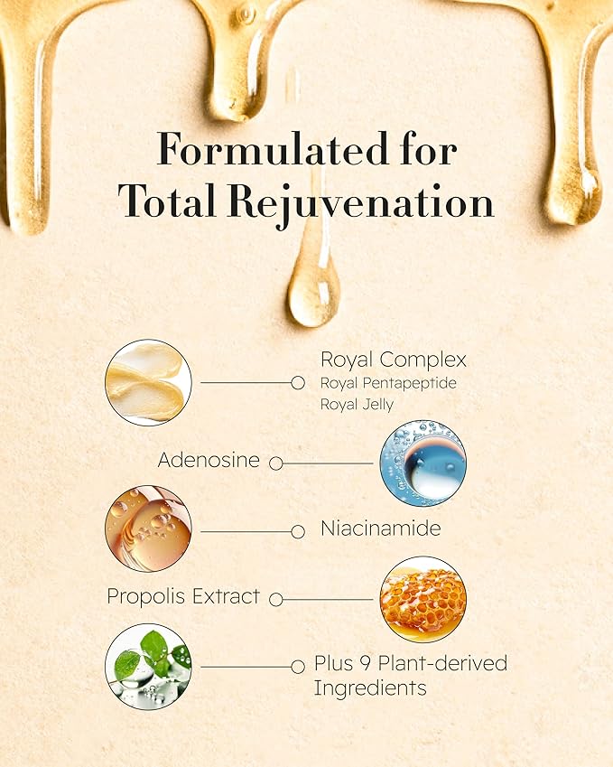 ISA KNOX LXNEW Royal Golden Skincare Gift Set (11.4fl oz) - Luxury Gift Set for Rejuvenation and Youthful Radiance. Korean Skincare by LG Beauty. Royal Peptides & Jelly, Niacinamide,-BrightBean Baby