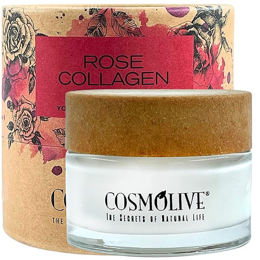 Natural Moisturizer Face Creams (Rose Collagen)-BrightBean Baby