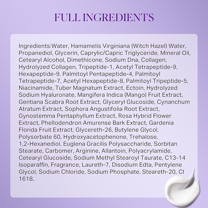 depology Tightening and Lifting Neck Wrinkle Patches with Cream, PDRN Deep Collagen Neck Mask, Firming Patch with PDRN、Collagen and Niacinamide Cream-BrightBean Baby