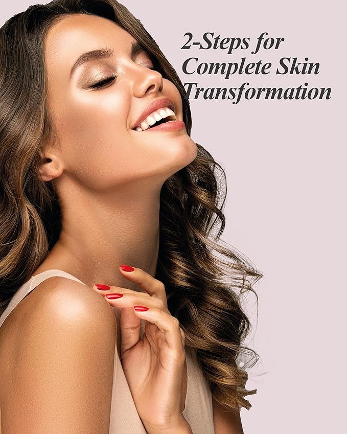 Sooryehan Ultimate Pomegranate (Skincare Set, 12.3fl oz) - Improved Skin Elasticity, Reduced Pores/Wrinkles & Gentle Exfoliation, Vitamin C, Adenosine & Niacinamide-BrightBean Baby