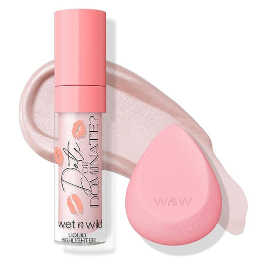 wet n wild Date Or Dominate Liquid Highlighter & Sponge Set-BrightBean Baby