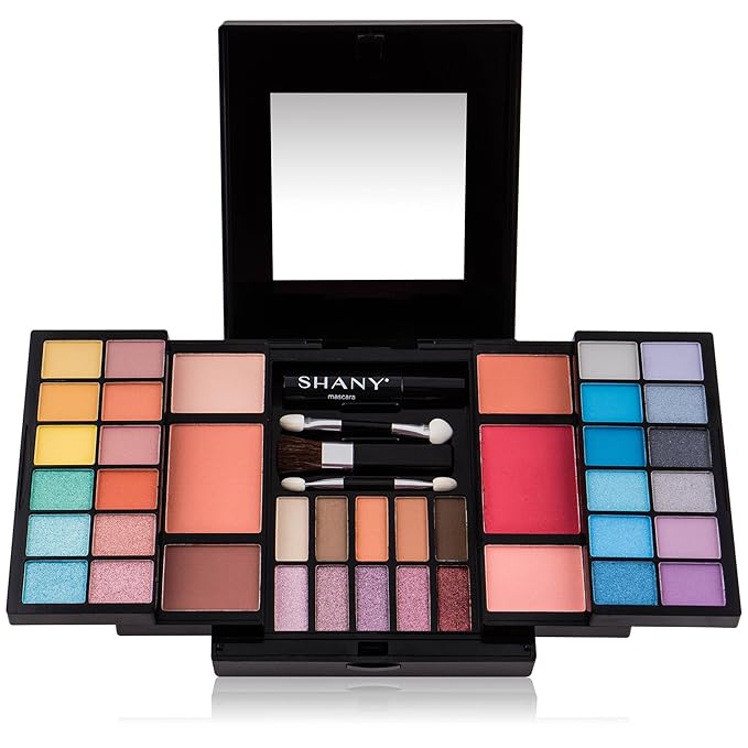 SHANY Timeless Beauty Makeup Kit - 36 Eye Shadow colors, 6 Blushes, Mini Mascara, and Applicators-BrightBean Baby