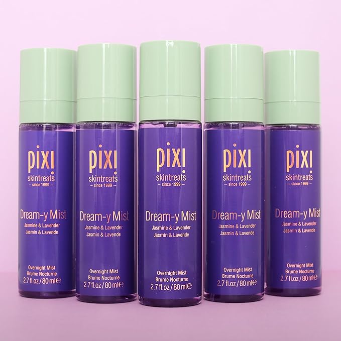 Pixi Beauty Dream-y Mist | Elixir Facial Mist | Help Hydrate & Preserve Skin with Jasmine, Lavender, Chamomile, 80ml-BrightBean Baby