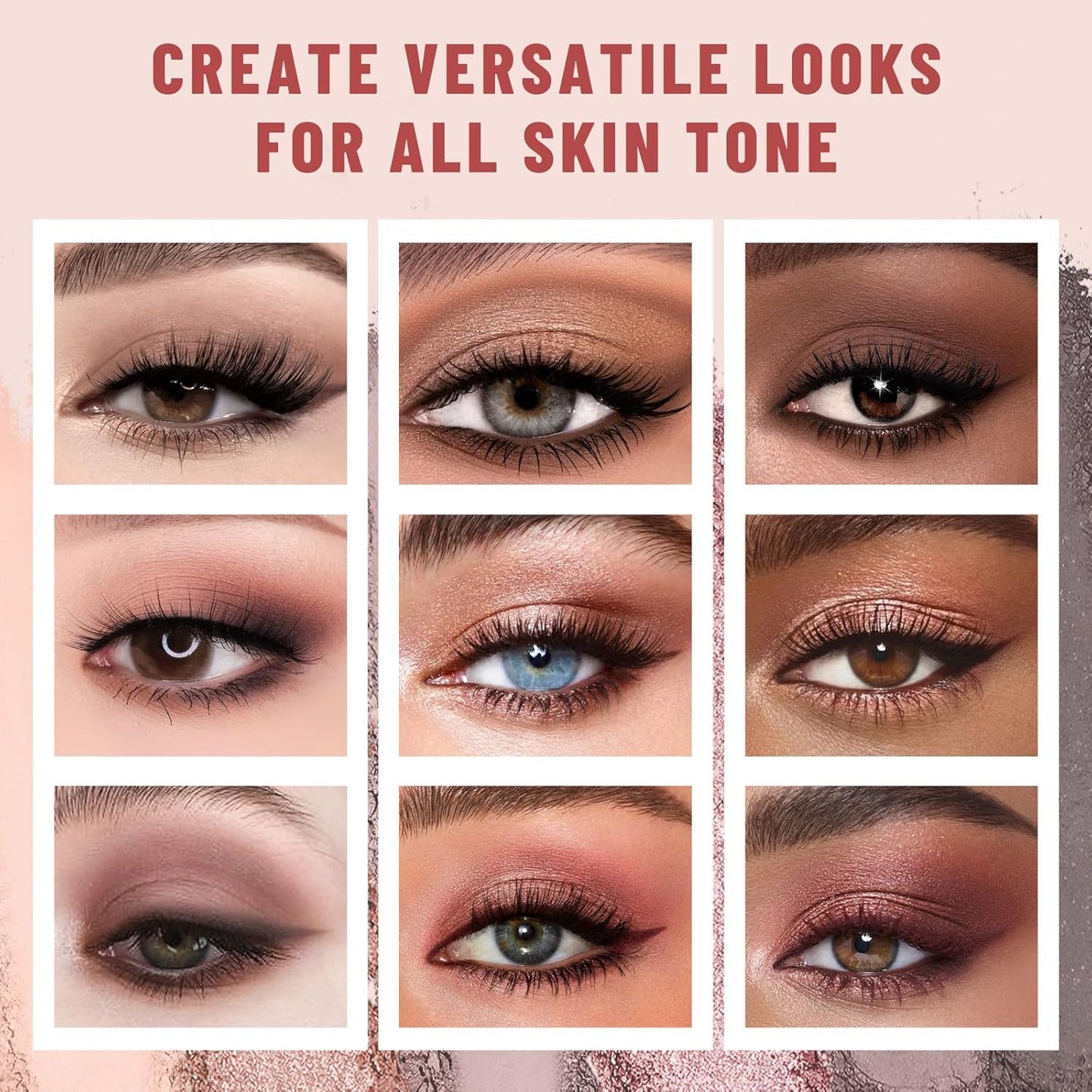 6 Colors Mini Eyeshadow Makeup Palette Rosy Neutral Nude Eye Shadow Shimmer & Matte Make Up Pallet with Mirror Highly Pigmented Long Lasting Waterproof Travel Size Gift Kit 02-BrightBean Baby