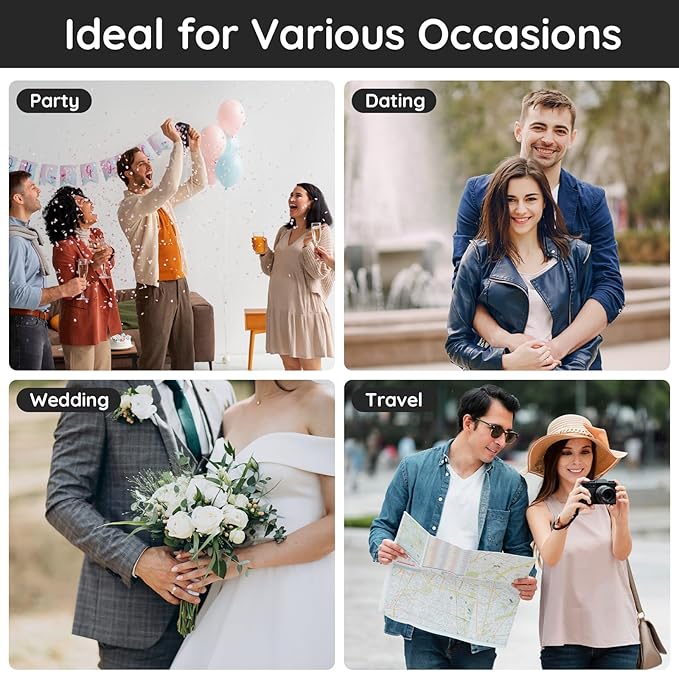 Segbeauty 5 Packs Travel Perfume Bottle Refillable, 10ML Mini Portable Glass Spray Bottles Atomizer, Empty Cologne Sample Dispenser with Funnel and Pipette, Perfume Making Kit Toiletries Container-BrightBean Baby