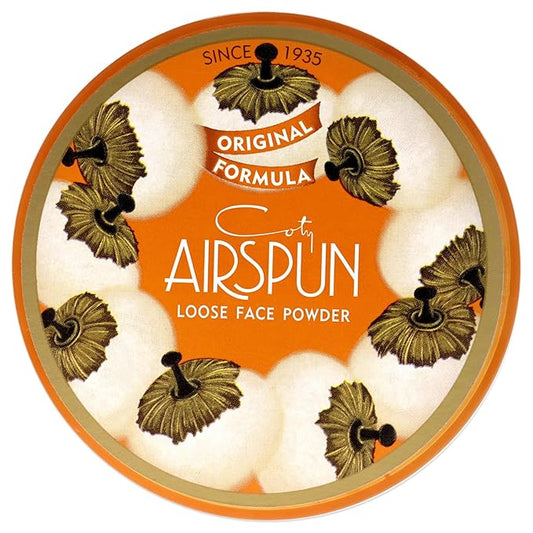 Coty Airspun Face Powder, Translucent Extra Coverage, 2.3 Ounce, Pack of 1-BrightBean Baby
