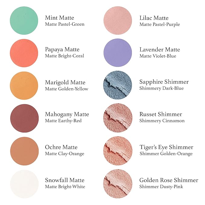 Julep Eyeshadow 101 Cream-to-Powder Waterproof Shadow Stick – Lilac Matte – Long-Lasting, Crease-Proof, Light Lavender Matte Cream Eyeshadow with Built-in Smudger