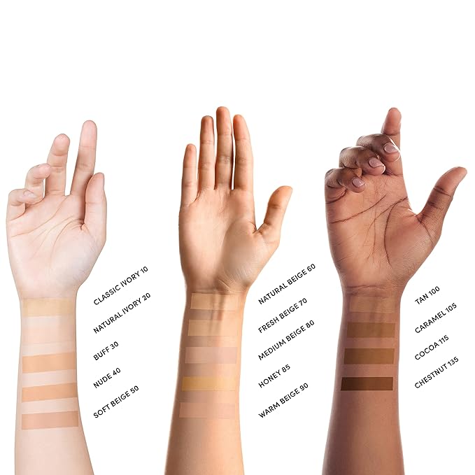 Neutrogena Healthy Skin Liquid Makeup Foundation, Broad Spectrum SPF 20 Sunscreen, Lightweight & Flawless Coverage Foundation with Antioxidant Vitamin E & Feverfew, Medium Beige, 1 fl. oz (Pack of 2)-BrightBean Baby