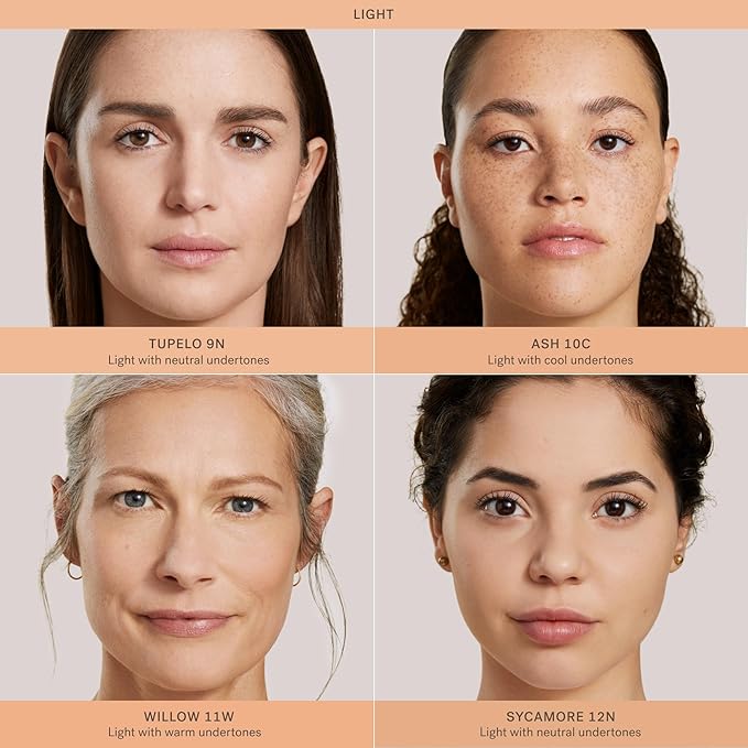 ILIA - Skin Rewind Complexion Stick - Foundation + Concealer + Skincare | Non-Toxic, Vegan, Cruelty-Free, Clean Makeup (9N - Tupelo, 0.35 oz | 10 g)-BrightBean Baby