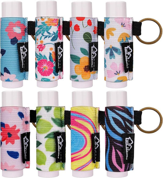 WK IEASON Lip Balm Holder Keychain Bulk Chapstick Holder Key chain-BrightBean Baby