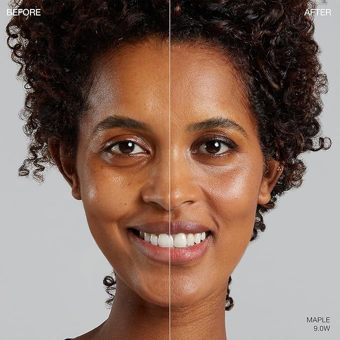 Ogee Sculpted Complexion Foundation Stick (Maple 9.0W - Medium Deep, Golden Bronze Undertones) Full Coverage Foundation Makeup - Instantly Balance & Even Complexion - 70% Organic Ingredients-BrightBean Baby