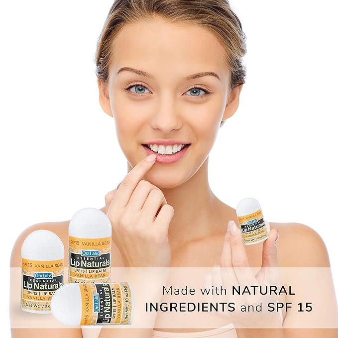 Lip Naturals® Mini Balms: 3 Flavors, SPF-15, 50ct-BrightBean Baby