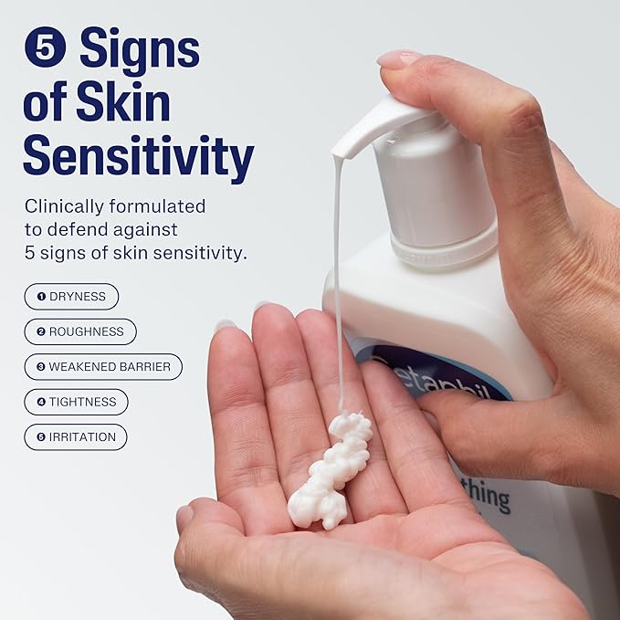 CETAPHIL RESTORADERM Soothing Moisturizer, For Eczema Prone Skin, 10 fl oz, For Dry, Itchy, Irritated Skin, 24Hr Hydration, No Added Fragrance, Doctor Recommended Sensitive Skincare Brand-BrightBean Baby