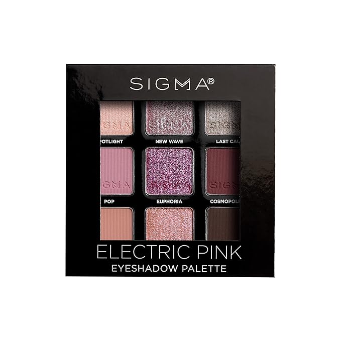 Sigma Beauty Electric Pink Eyeshadow Palette-BrightBean Baby