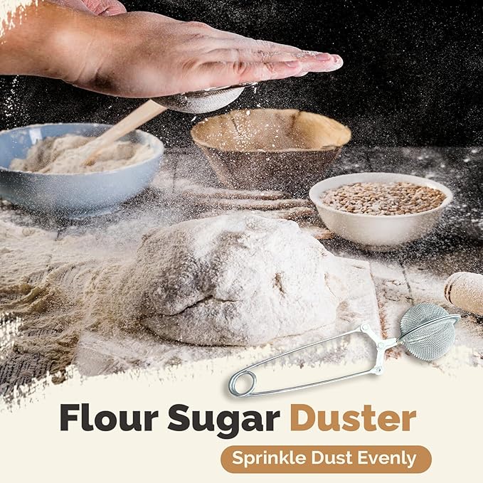 Banneton Proofing Basket Set – 10-Piece Sourdough Kit with Oval & Round Baskets, Dough Whisk, Lame, Scraper, Brush & Linen Liners – Artisan Baking Supplies for Home Bakers