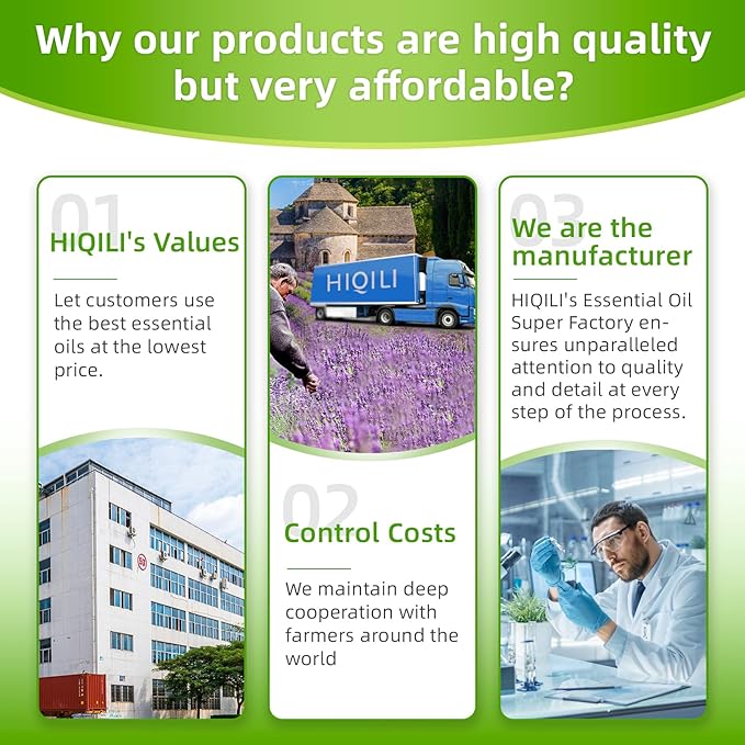 HIQILI 32 Fl Oz Lemongrass Essential Oil, 100% Pure Natural Undiluted Premium Oils-BrightBean Baby