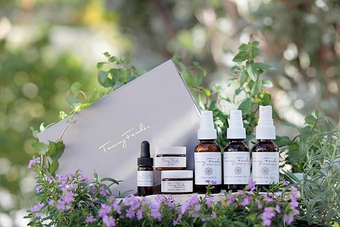 Natural Rejuvenating Treatment Kit | Organic, Cruelty-Free, Non-Toxic | Rejunivate + Tone with Cleansing Milk, Rose Water, Epi-Peel, Repair Balm, Body Oil, Serum (6 Piece Set)-BrightBean Baby