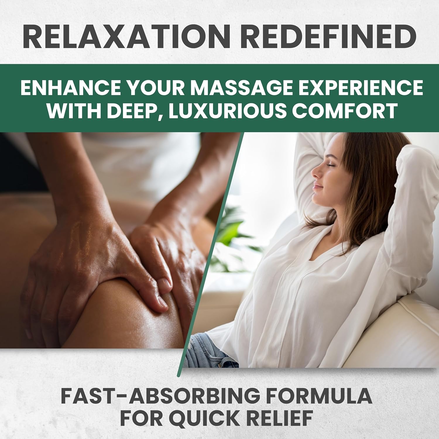 Sore Muscle Massage Oil for Massage Therapy with Arnica, Eucalyptus & Tea Tree Oil Blend for Deep Muscle Relief, Recovery, Softens Skin & Anti-Cellulite Massage for Professional & Home Use.-BrightBean Baby