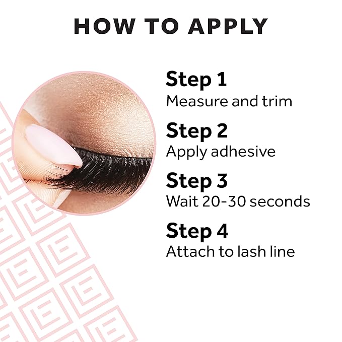 Eylure Naturals No. 020 Reusable Eyelashes, Adhesive Included, Black, 4 Pairs-BrightBean Baby