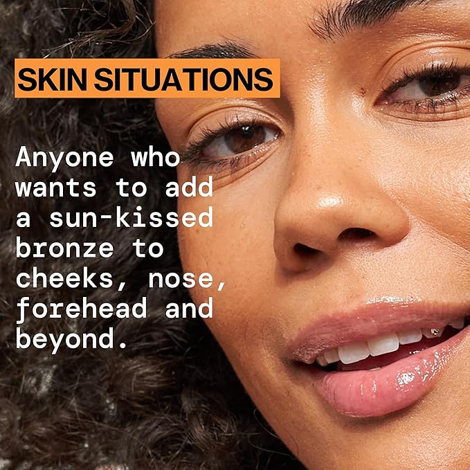 Pacifica Sunny Glow Liquid Face Bronzer Drops - Face Makeup Bronzing For Face & Cheeks for Instant Sun-Kissed Glow - Vitamin C & Glycolic Acid Infused Liquid Bronzer Illuminating Highlighting Clean-BrightBean Baby