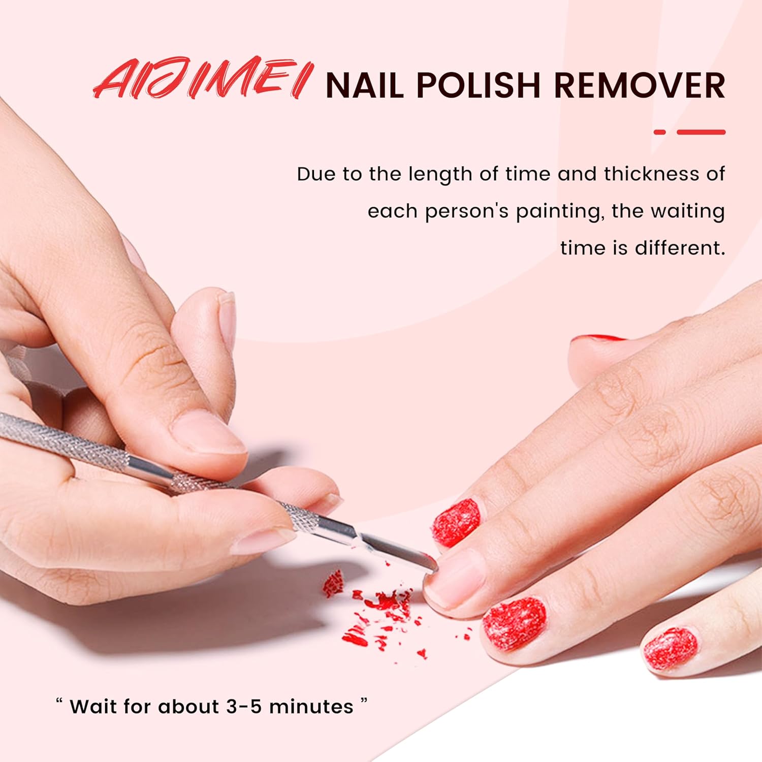 AIJIMEI Nail Polish Remover Kit, 4 Fl Oz Nail Polish Remover for Soak Off Gel Nail Polish Acrylic Nails Dipping powder Remover for Home DIY or Nail Salon-BrightBean Baby