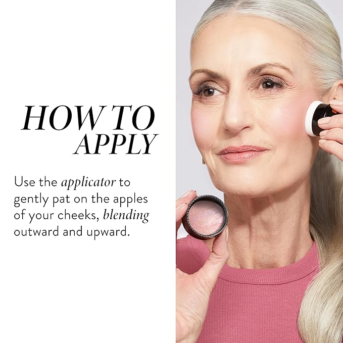 LAURA GELLER NEW YORK Baked Blush-n-Brighten Baked to Go - Ethereal Rose - Travel Size Blush-BrightBean Baby