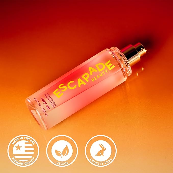 Cozy Up Fragrance Hair and Body Mist (4.2oz) - Vanilla, Jasmine, Patchouli-BrightBean Baby