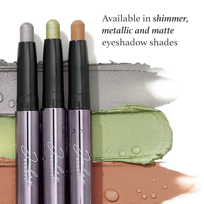 Julep Eyeshadow 101 Cream-to-Powder Waterproof Shadow Stick – Beachy Matte – Long-Lasting, Crease-Proof, Soft Sandy Beige Matte Cream Eyeshadow with Built-in Smudger