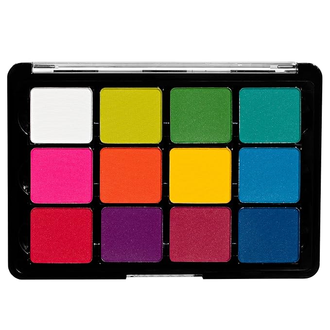 Viseart Paris Slimpro Pro Luxe Eyeshadow Palette (Editorial Brights)-BrightBean Baby