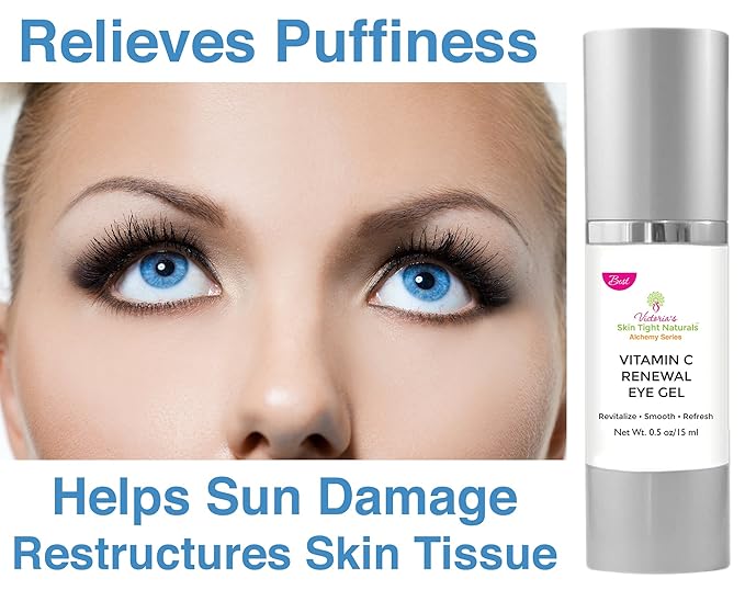 Vitamin C Eye Renewal Gel Maximum Collagen & Elastin Serum-BrightBean Baby