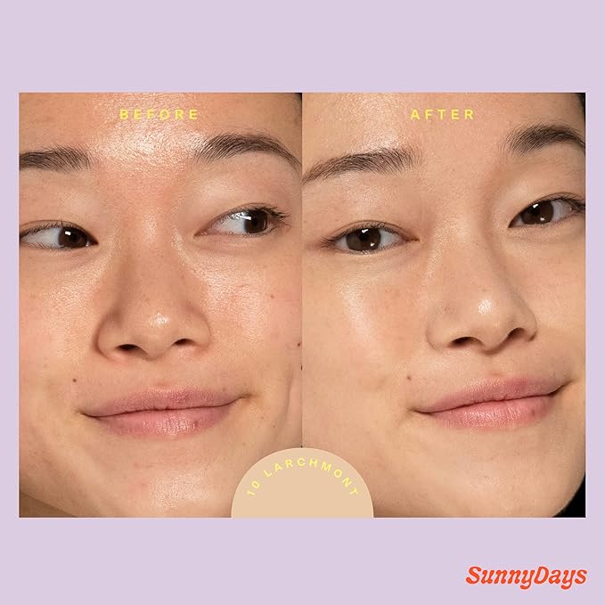 Tower 28 Beauty SunnyDays SPF 30 Tinted Mineral Sunscreen - For Sensitive Skin - 2-in-1 Facial Broad Spectrum UVA/UVB Protection + Foundation - Shade 10 LARCHMONT, 1 Fl Oz-BrightBean Baby