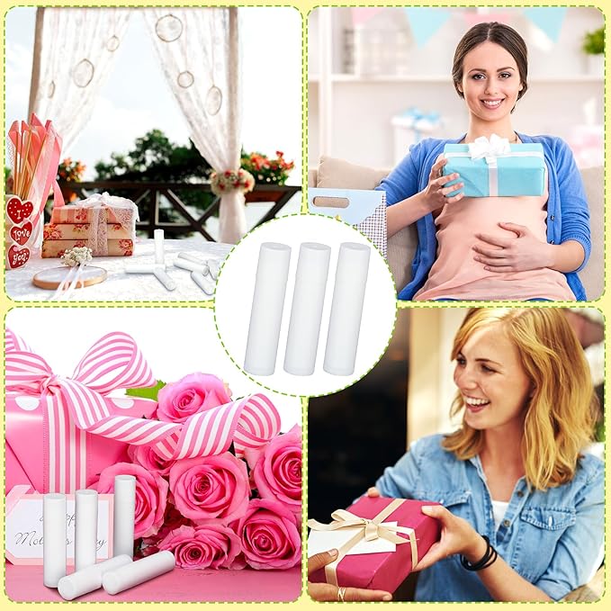 Demissle 150 Pcs Unlabeled Lip Balm Bulk Chapped Stick Blank Mini Lip Balm Gifts Moisturizing Lip Balms Favors for Women Homeless Wedding Bridal Shower Favors Baby Shower Guests Favors(Cherry)-BrightBean Baby